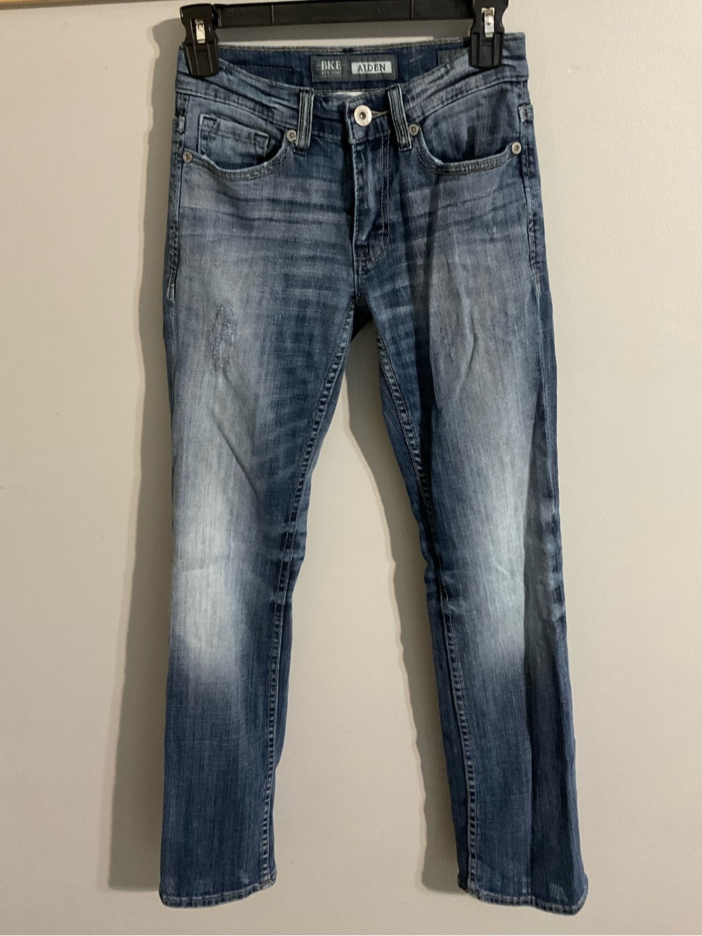 BKE Aiden Men’s Bootcut Jeans in Medium Blue Wash Size 26x30